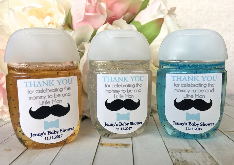 Little Man Baby Shower Favor Label Little Man Birthday Party Etsy