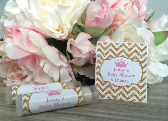 baby shower lip balm