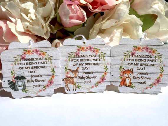animal baby shower favors
