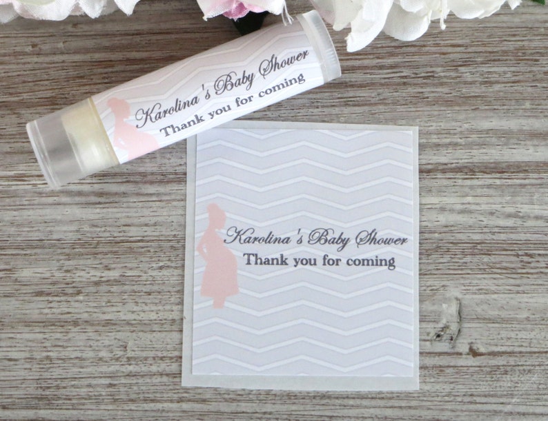 Baby Shower Lip Balm Labels Lip Balm Favor Labels Chapstick Etsy