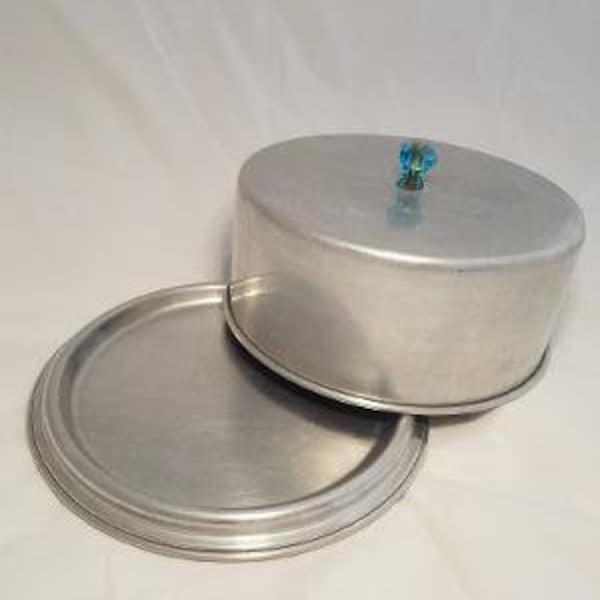 Aluminum Vintage Cake Carrier Etsy