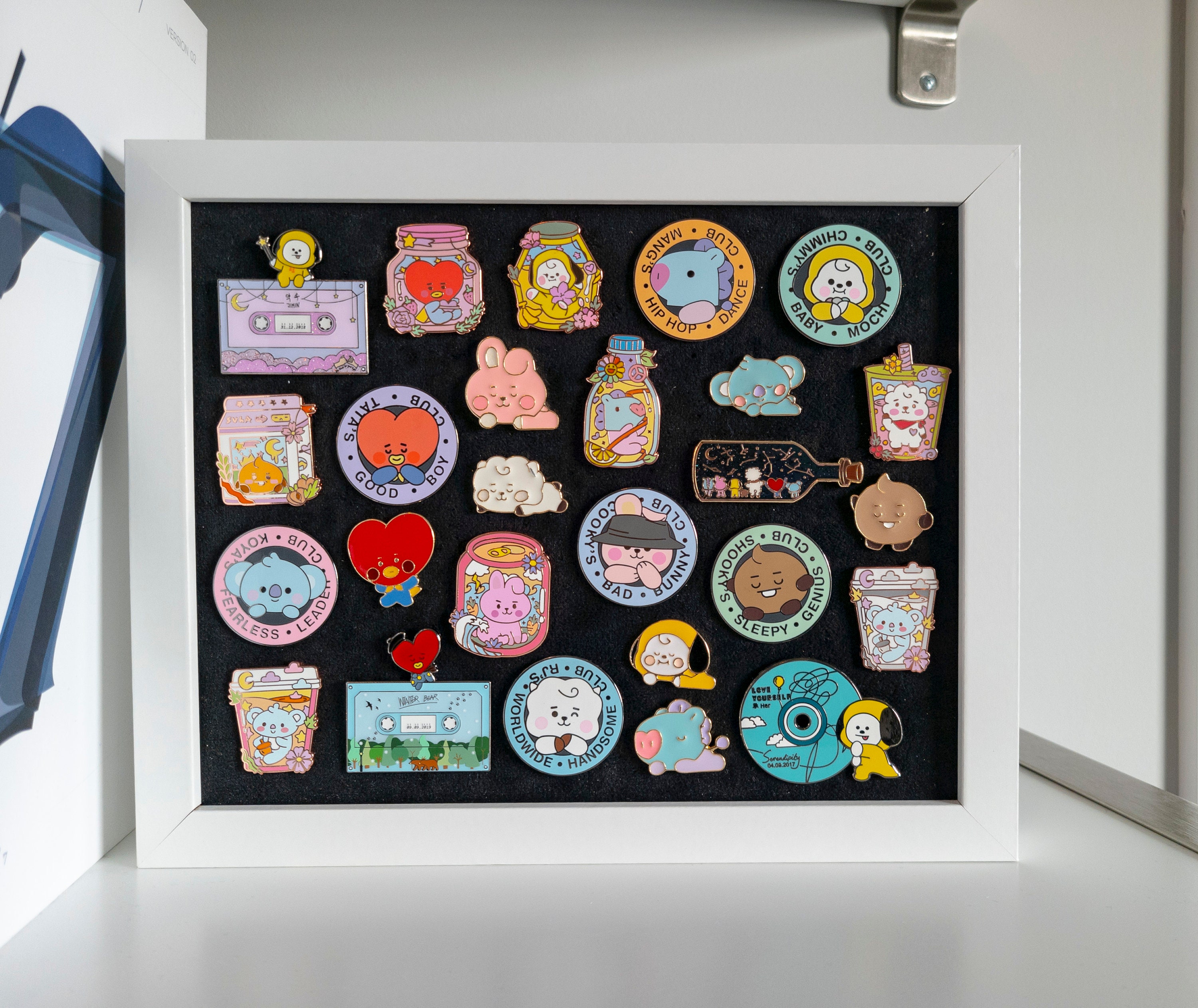 9+ DIY Enamel Pin Displays - Swoodson Says