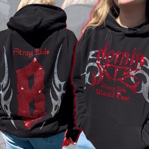 Stray Kids 2025 Dominate World Tour Rhinestone T-Shirt – Limited Edition STAYs Must-Have!
