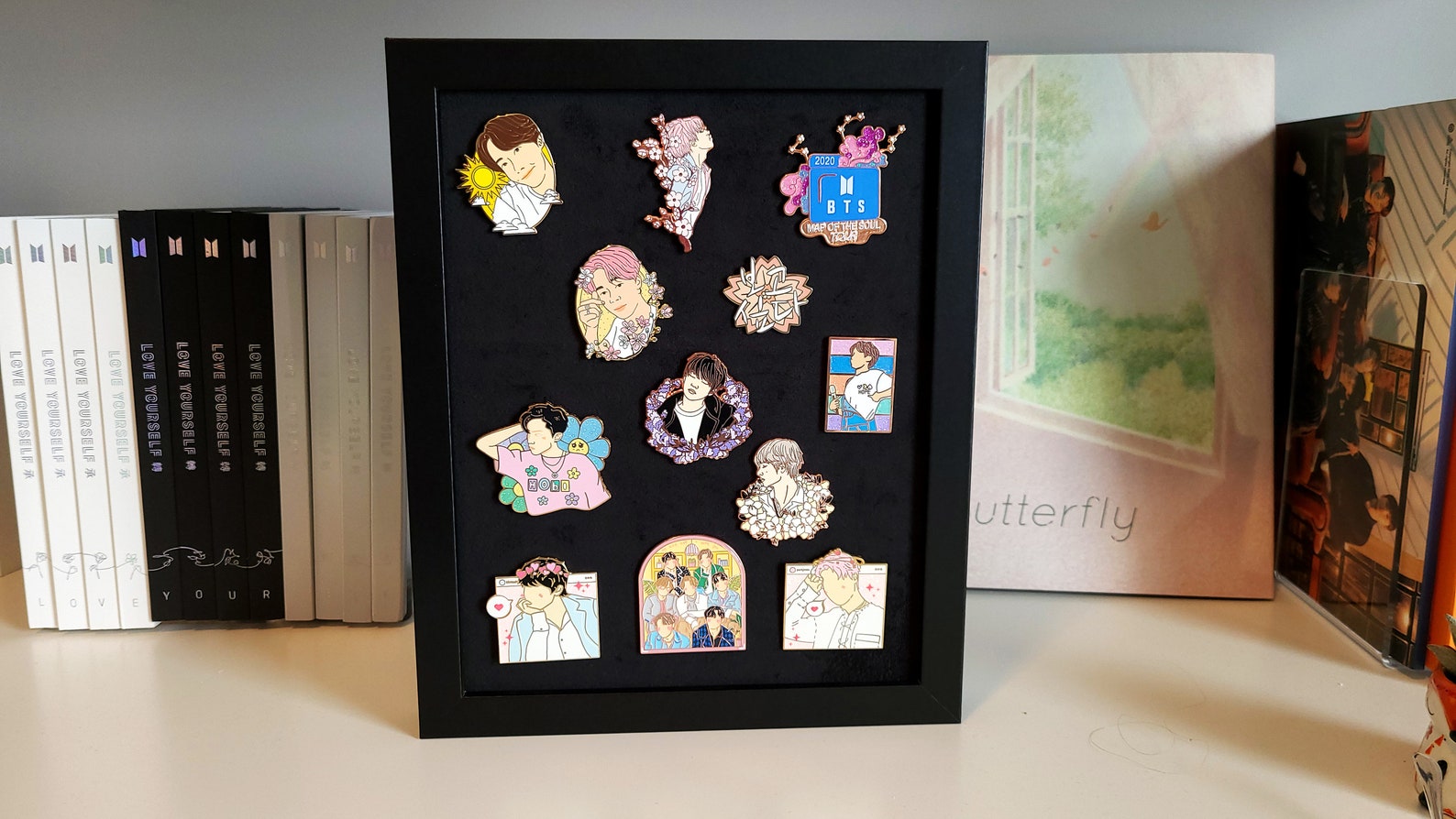 8-x-10-and-11-x-14-table-top-enamel-pin-display-frame-etsy