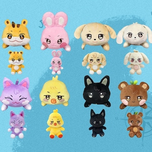 Aniteez Jjongbear Plush Keychain - Etsy