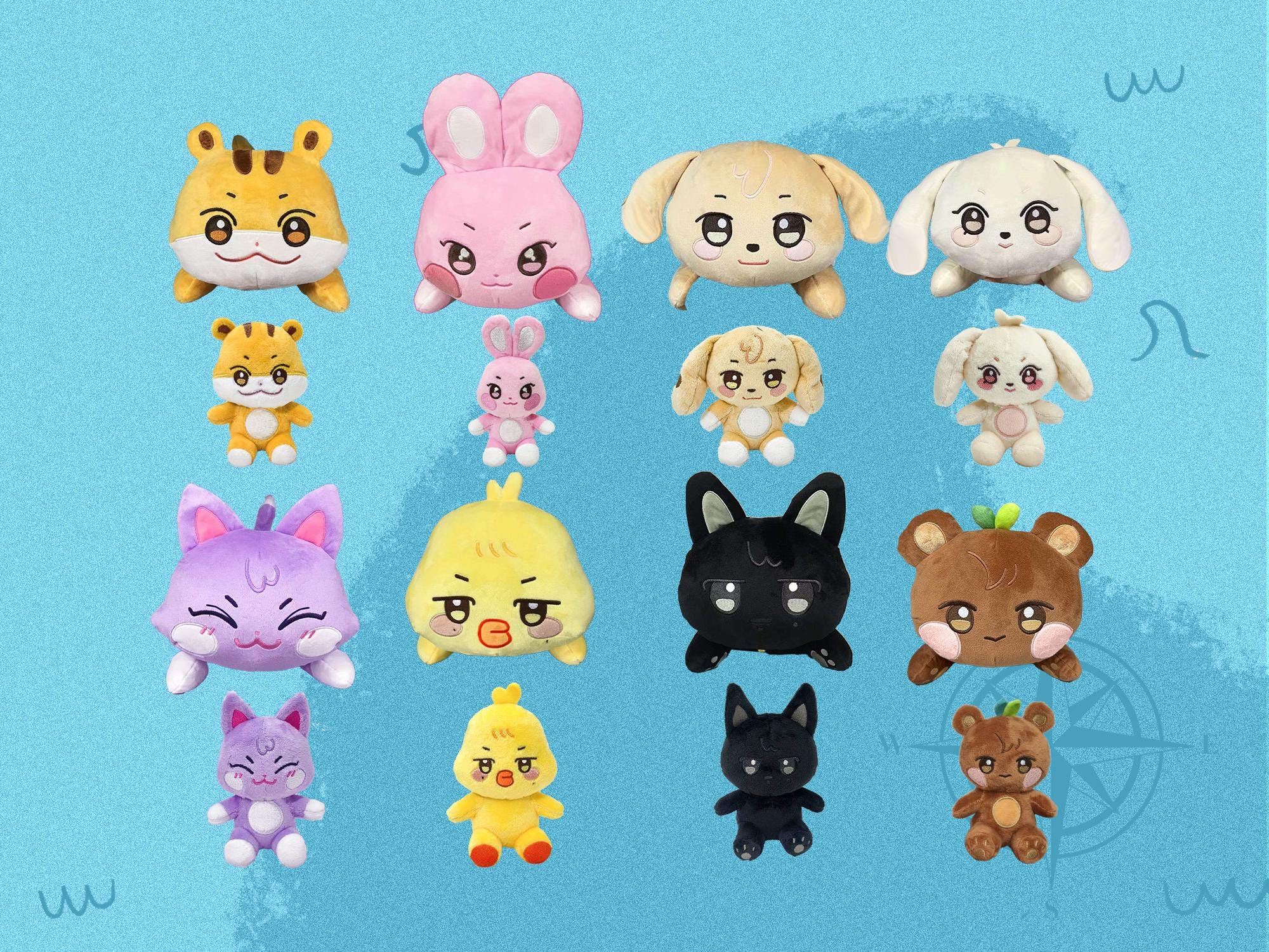 Ateez plushies - Etsy 日本