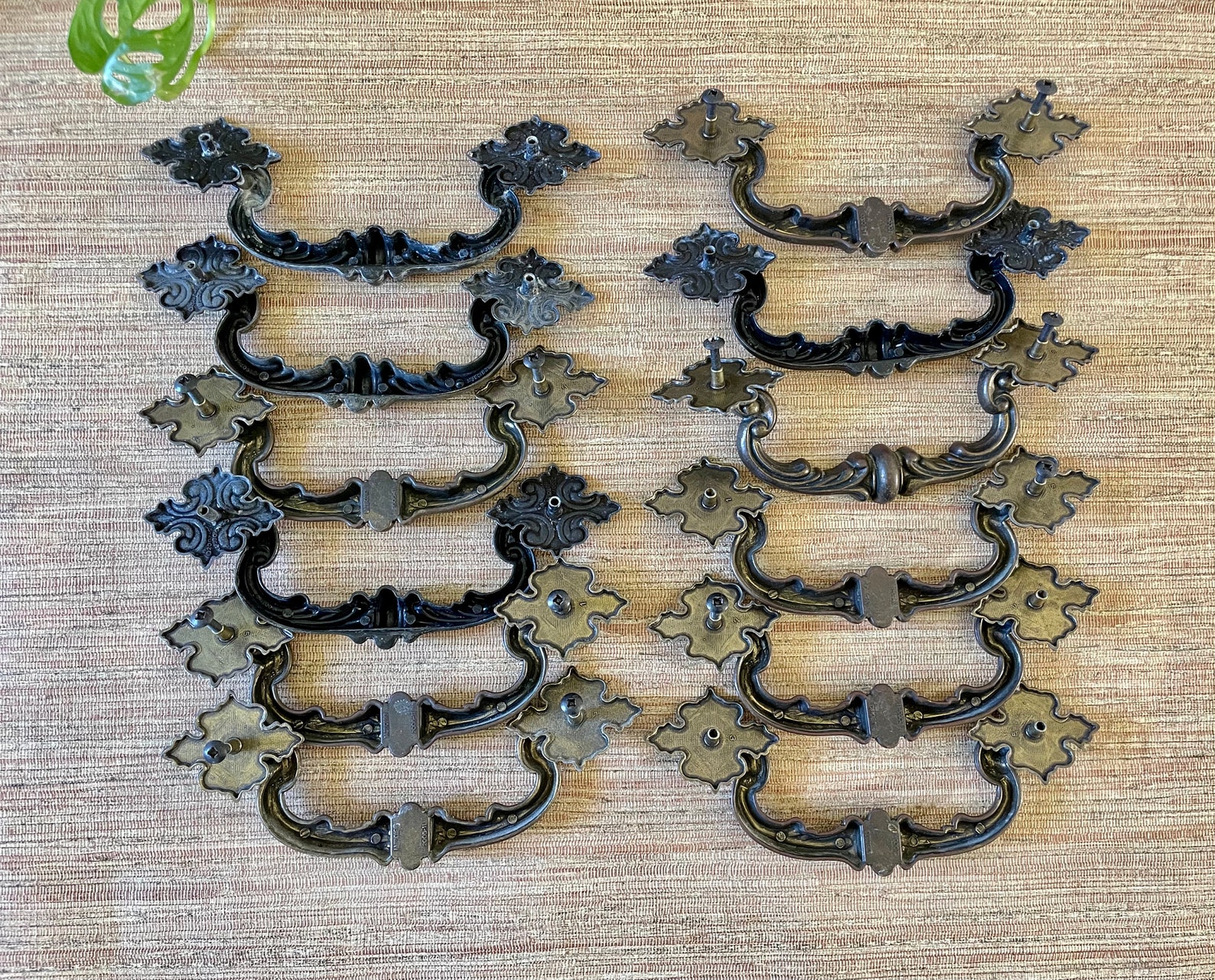 Vintage Hardware 8 Ornate Metal Etsy