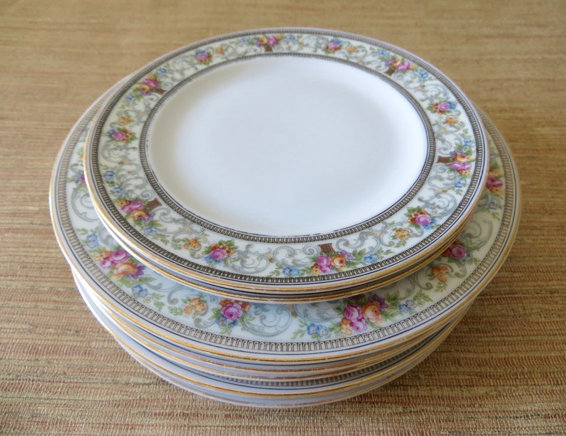 Royal Bavarian China Plates the Meriden Hutschenreuther Selb Etsy