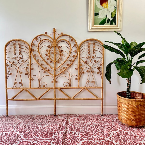 Peacock Headboard Etsy