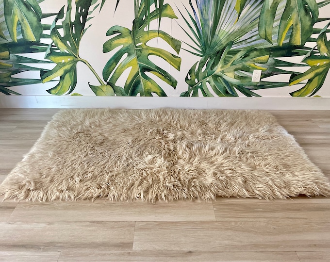 Vintage Flokati Rug Karamichos Super Quality Flokati 100 Pure Virgin
