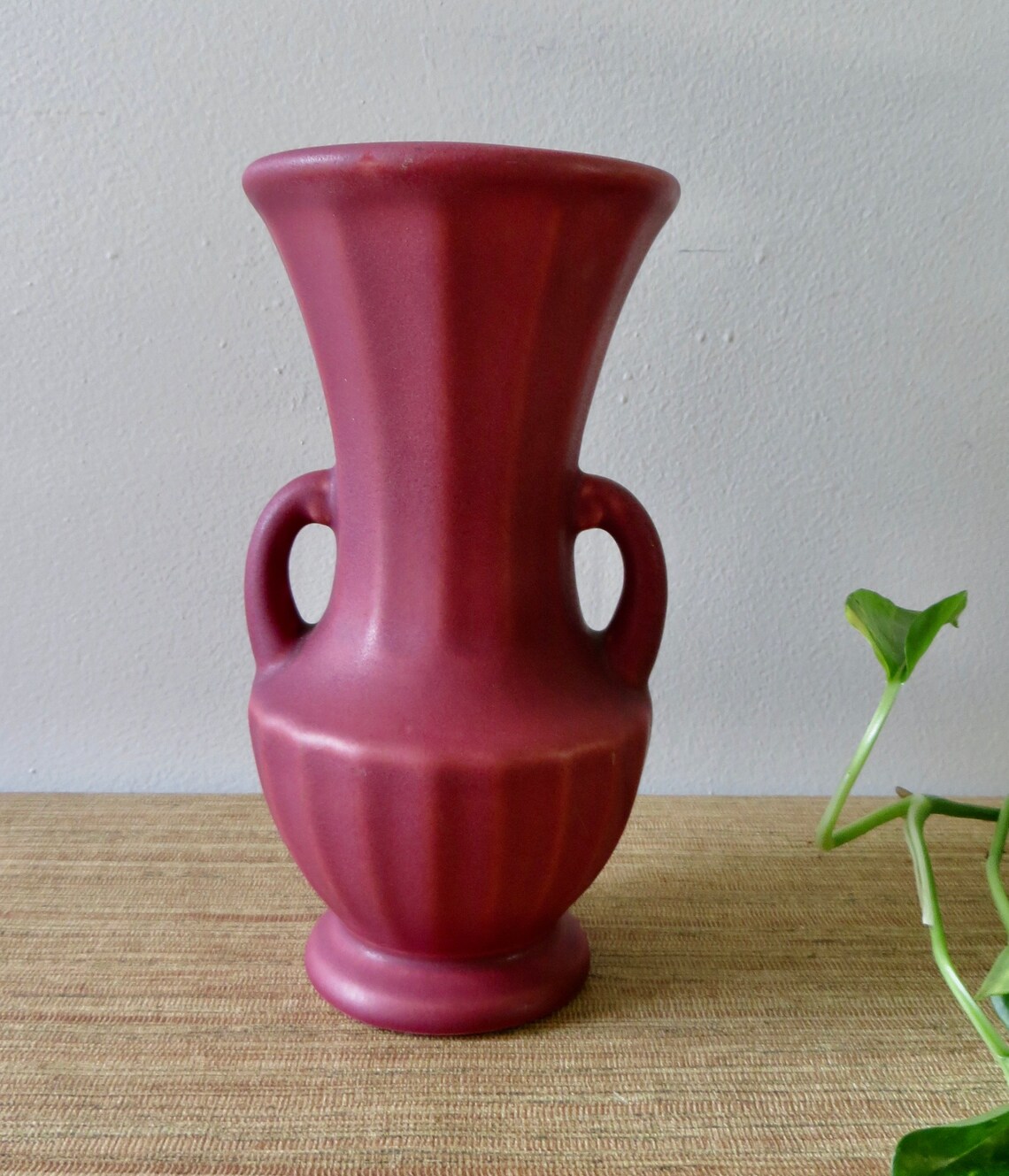 Vintage Vase Red Wing Pottery Red Wing Vase 296 RARE Etsy