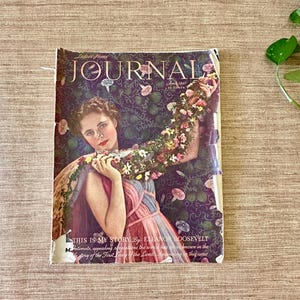 Vintage Ladies&#39; Home Journal Magazine - April 1937