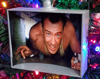 Die Hard John McClane Air Duct Christmas Tree Ornament