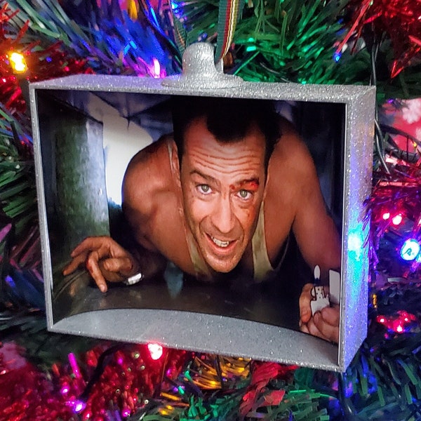 Diehard is a Christmas Ornament Etsy