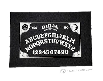 OUIJA Board Sew On Canvas Patch