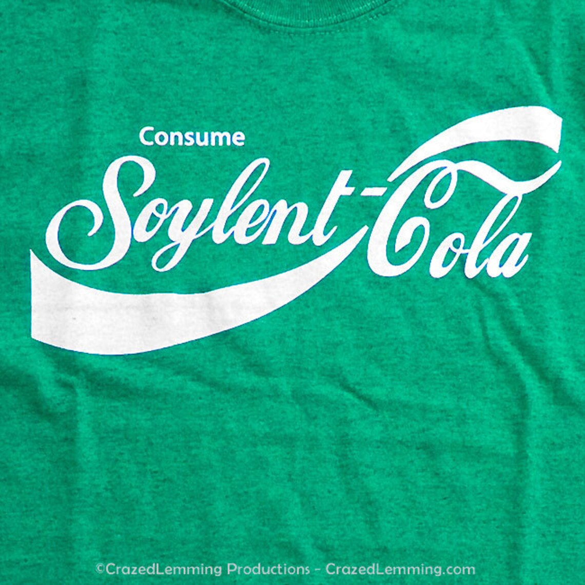 Soylent-Cola Soylent Green Parody TShirt by Crazed Lemming | Etsy