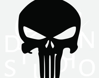 Download Punisher svg | Etsy