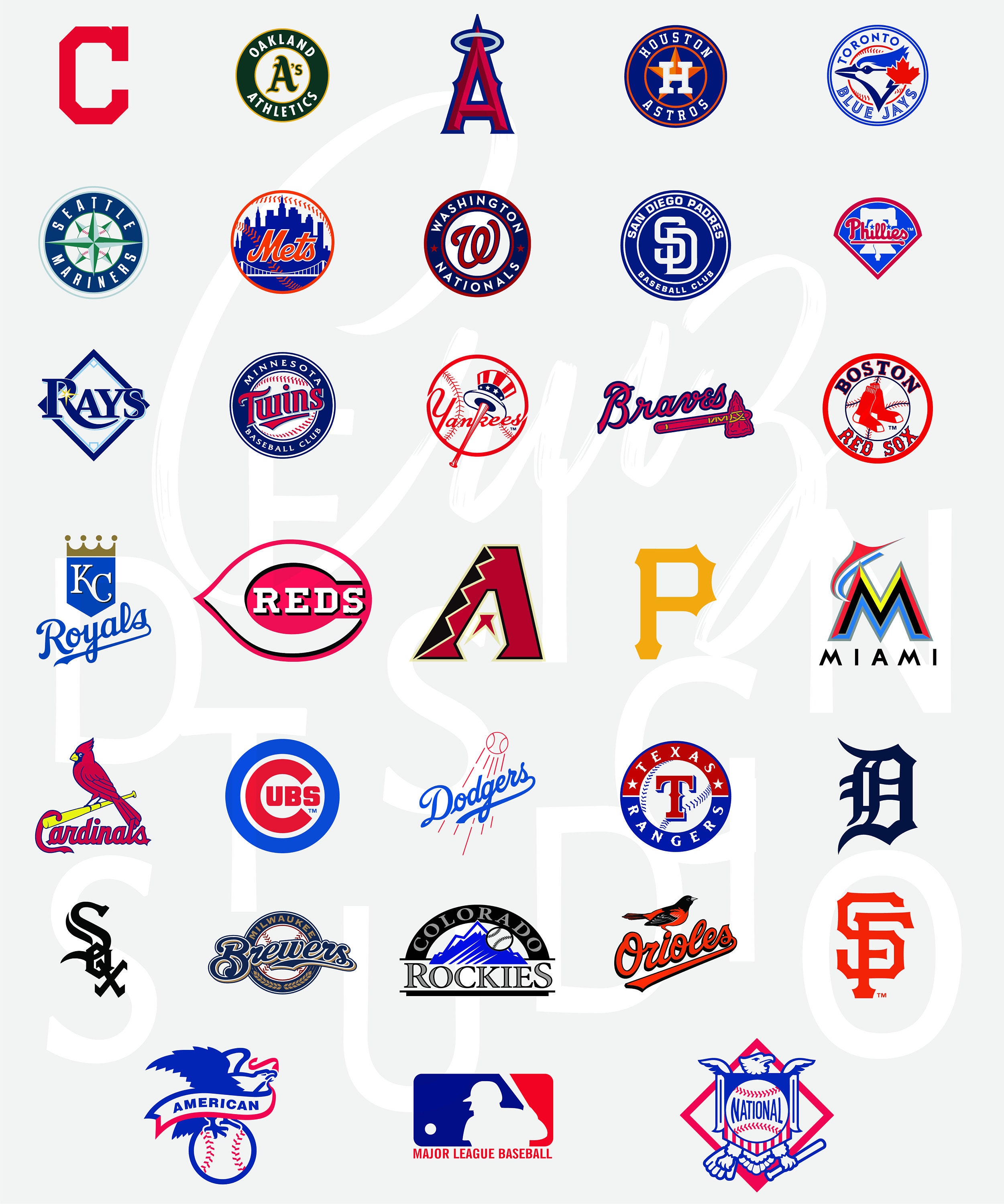 Mlb Printable Logos