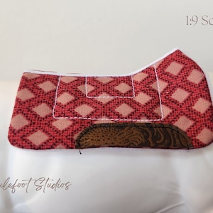 Mantilla Western para caballos modelo Breyer - Red Diamonds