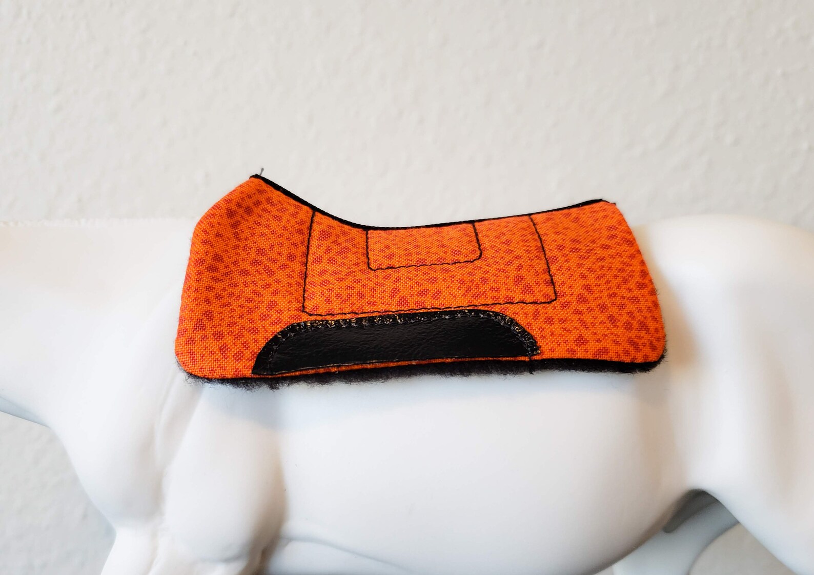 Neon Orange Western Saddle Pad for Breyer Model Horses Etsy