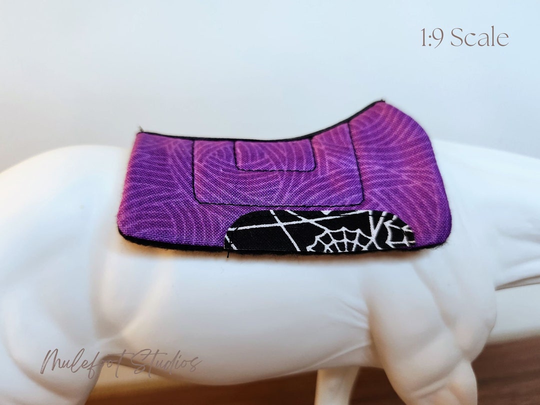 19 Scale Halloween Western Saddle Pad for Breyer Model Horses Etsy