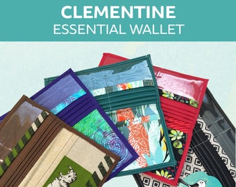 SALE!! Clementine Essential Wallet ~ PDF Sewing Pattern