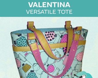 Valentina Versatile Tote ~ PDF Pattern