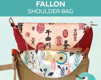 Fallon Shoulder Bag ~ PDF Pattern