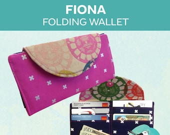 Number 1 Selling: Fiona Folding Wallet ~ PDF Pattern