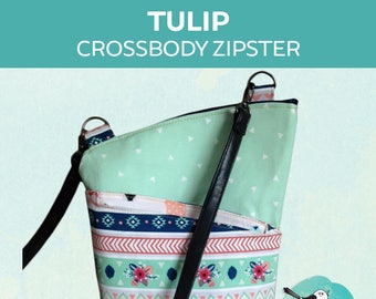 Tulip Crossbody Zipster ~ PDF Pattern