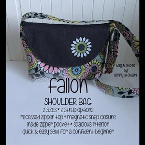 Fallon Shoulder Bag PDF Pattern image 2