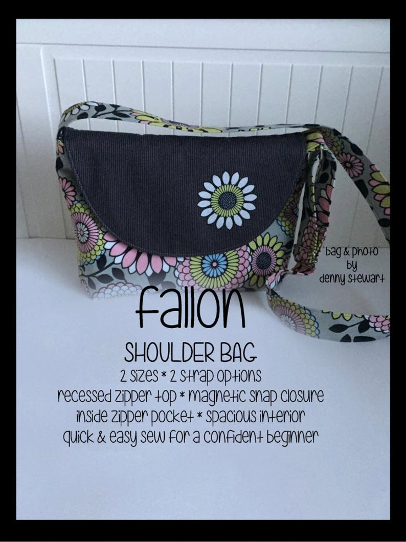 Fallon Shoulder Bag PDF Pattern image 2