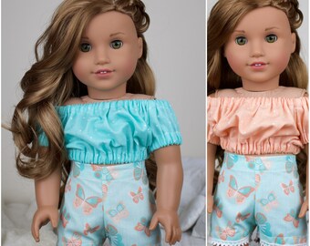turquoise peasant blouse