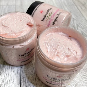 Whipped Soap - Pomegranate Champagne Scent - Fluffy Whipped Soap for Shaving - Luxurious Whipped Body Wash - Ideal Gifts for Her