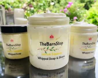 Lemon Verbena Whipped Soap | Shea Butter Vegan Body Wash