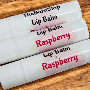 Natuurlijke frambozenlippenbalsem | Zelfgemaakte chapstick met sheaboter