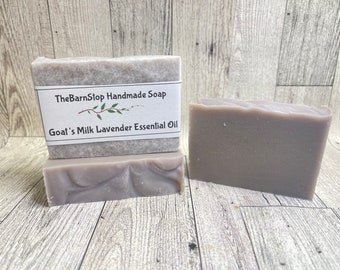 Goat milk essential oil lavender soap, homemade soap, essential oil all natural soap, great gift idea, organic soap,