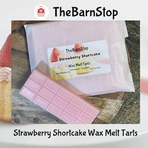 Strawberry Shortcake wax melts dessert scented wax melts bakery soy wax tarts strong scented wax melts for burner