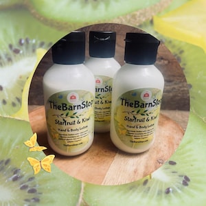 Tropical Hand & Body Lotion – 2oz Travel Size | 20% Shea Butter | Natural Moisturizer for Dry Skin | Non-Greasy, Fast-Absorbing Skincare