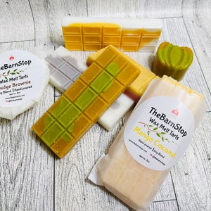 Mix n Match Wax Melts | Food Wax Melt | Strong Scented Wax Melts | Summer Scented Wax Melts | Dye-Free Wax | Soy Wax Melt | Wax Melt Singles