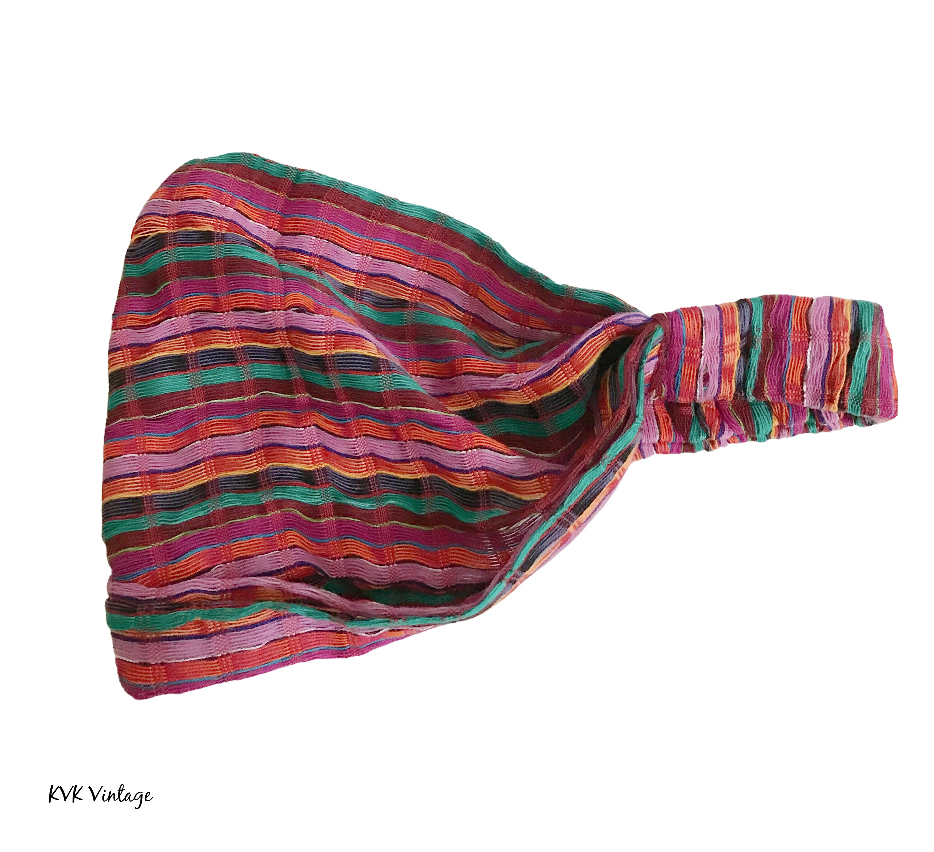 Guatemalan Striped Headband 5 Boho Headband Headbands for | Etsy