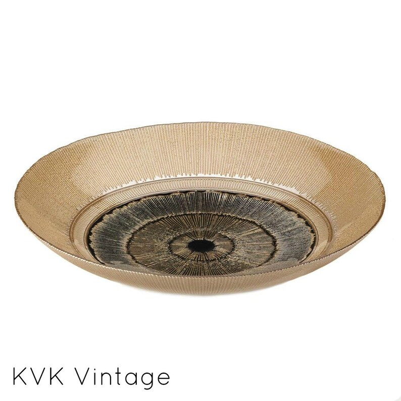 Golden Eye Decorative Bowl Bowls Home Decor Artisan Glass Abstract