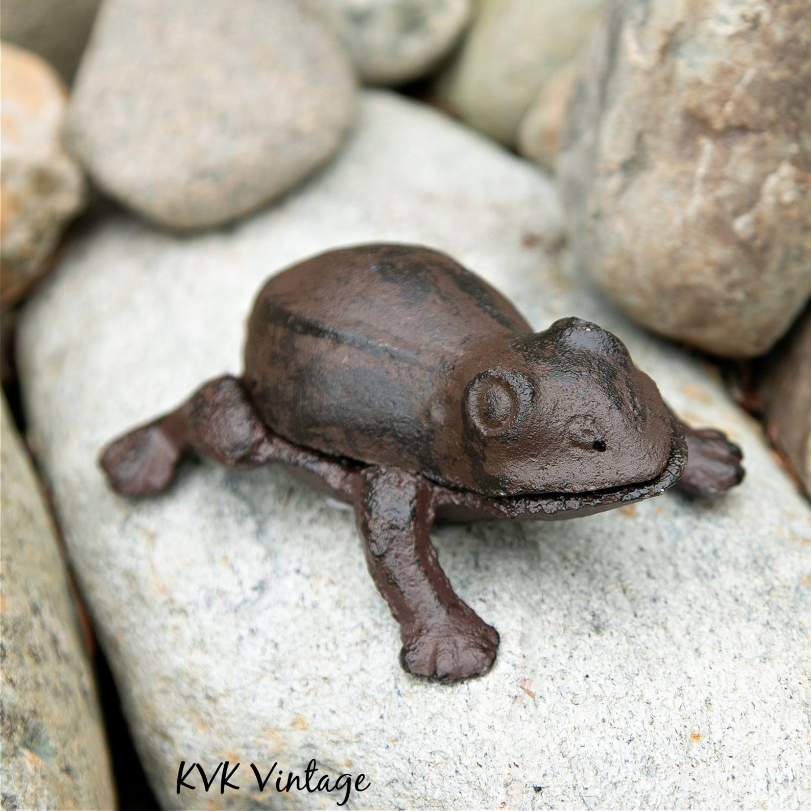 Cast Iron Frog Key Holder Animal Key Holder Key Hider Etsy