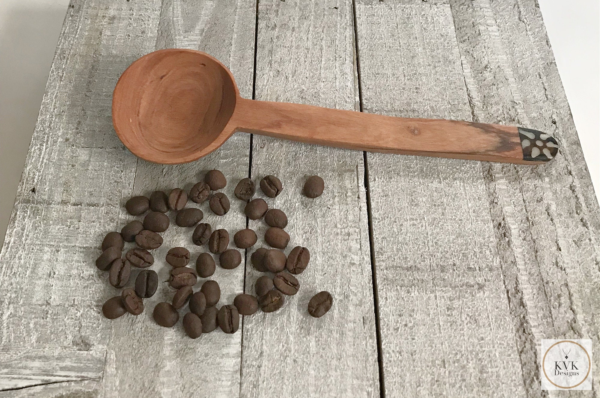 Coffee Tree Wood Measuring Spoons - Handcrafted Natural Stone Jewelry &  Unique Gifts - KVK Designs