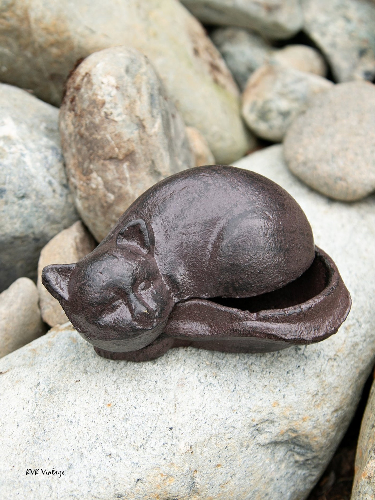 Cast Iron Cat Key Holder Animal Key Holder Key Hider Etsy