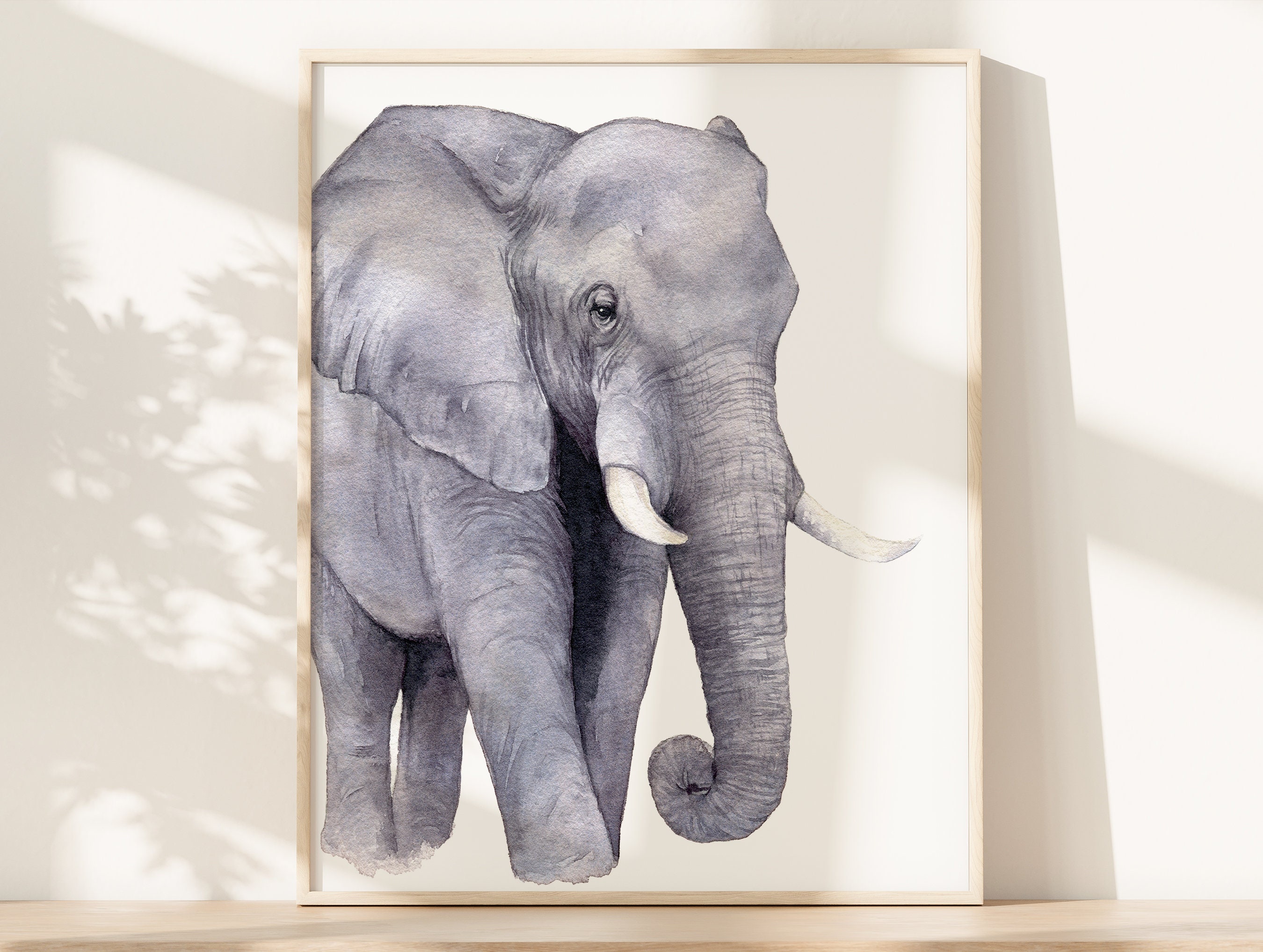 water color painting chino the elephant | www.esn-ub.org