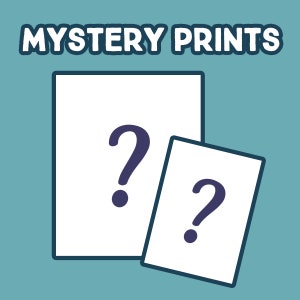 MYSTERY PRINTS 60% TANIEJ: Second Prints, Second Prints, Retiring Prints, Watercolor Prints, Mystery Bag, Mystery Pack
