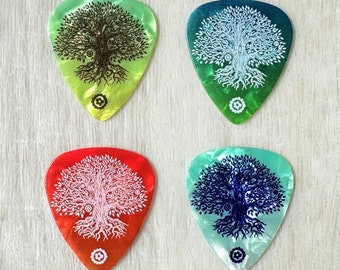 Tree Of Life  (Guitar Picks) Set of 4