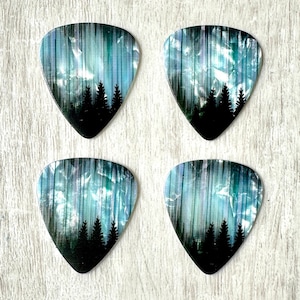 Aurora Guitar Picks! Set of 4