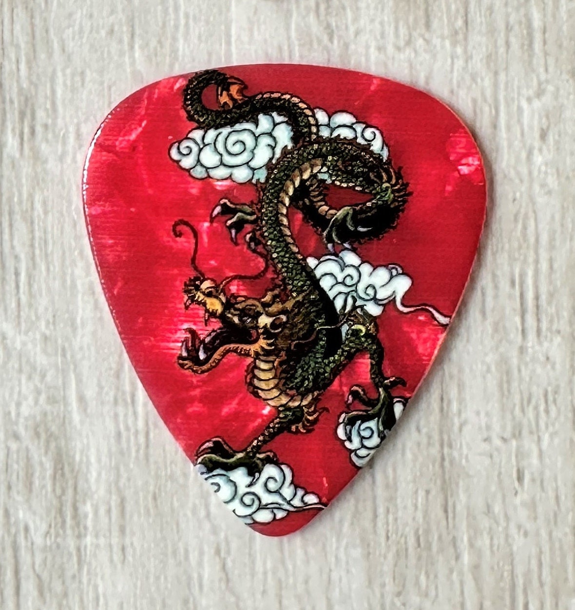 Dragon Guitar Picks! Set of 4 - Etsy